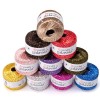 Włóczka / nić z cekinami YarnArt Galassia 5802 / fuksja i srebro