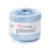 Włóczka / nić z cekinami YarnArt Galassia 5810 / błękit i srebro