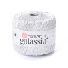 Włóczka / nić z cekinami YarnArt Galassia 5826 / biel