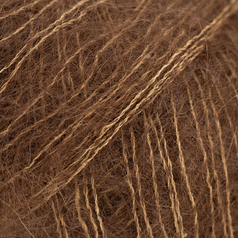 Włóczka Drops Kid-Silk 76 / orzechowy / uni color