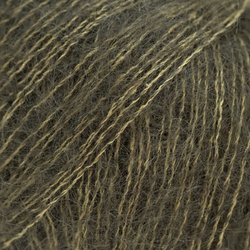 Włóczka Drops Kid-Silk 77 / ciemny leśny / uni color