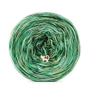 KOKONEK_Melanż Soft R211 - Matcha/butelkowa zieleń/mięta/absynt / 4 nitki / 375 m / 100 g - GOTOWY