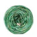 KOKONEK_Melanż Soft R211 - Matcha/butelkowa zieleń/mięta/absynt / 4 nitki / 375 m / 100 g - GOTOWY