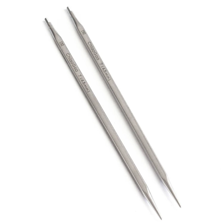 Druty wymienne ChiaoGoo Quads 13 cm - stalowe