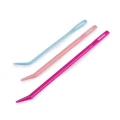 Igły zakrzywione do wełny / plastik / mix / 3 szt / 020997