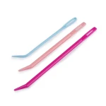 Igły zakrzywione do wełny / plastik / mix / 3 szt / 020997