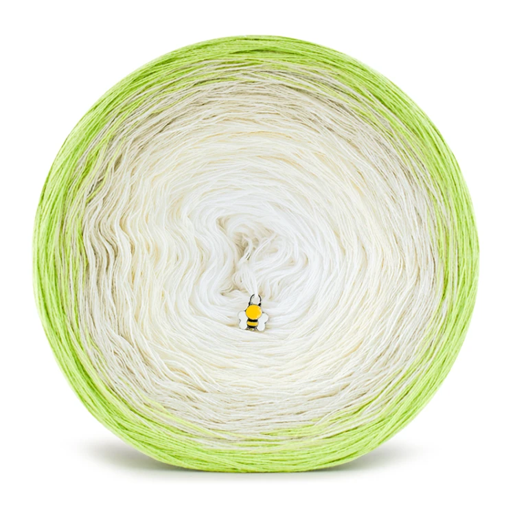 KOKONEK Classic B315 Frezja - Jasna zieleń/jasny beż/ krem/ kreda