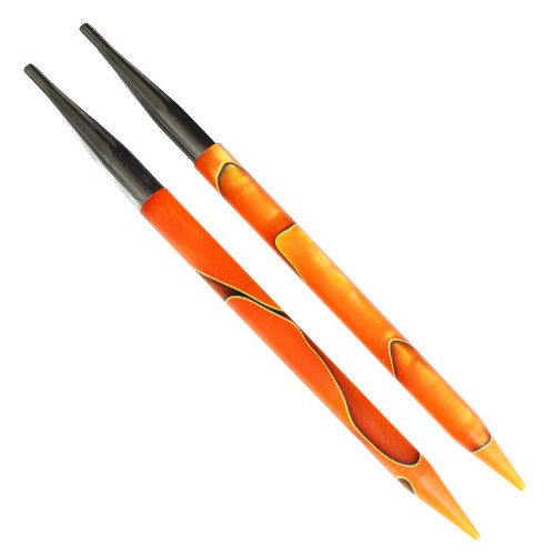 Druty do wymiennych żyłek KnitPro Marblz 11,5 cm - żywica akrylowa