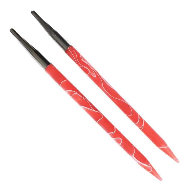 Druty do wymiennych żyłek KnitPro Marblz 11,5 cm - żywica akrylowa