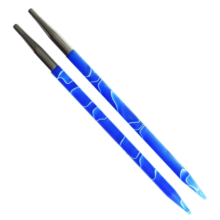 Druty do wymiennych żyłek KnitPro Marblz 11,5 cm - żywica akrylowa