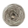KOKONEK_Melanż Soft R106 - Kawa/jasny szary/cappuccino/chałwa / 4 nitki / 375 m / 100 g - GOTOWY