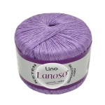 Włóczka Lanoso Lino 942 / fiołek