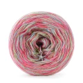 KOKONEK_Melanż Soft R105 - Arbuz/baby blue/beż/matcha / 4 nitki / 375 m / 100 g - GOTOWY