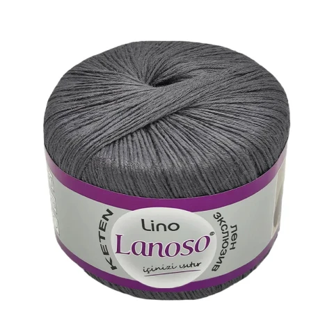 Włóczka Lanoso Lino 953 / grafit