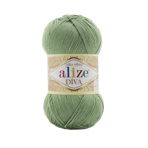 Włóczka Alize Diva 852 / szałwia
