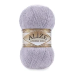 Włóczka Alize Angora Gold 071 / mroźny fiolet