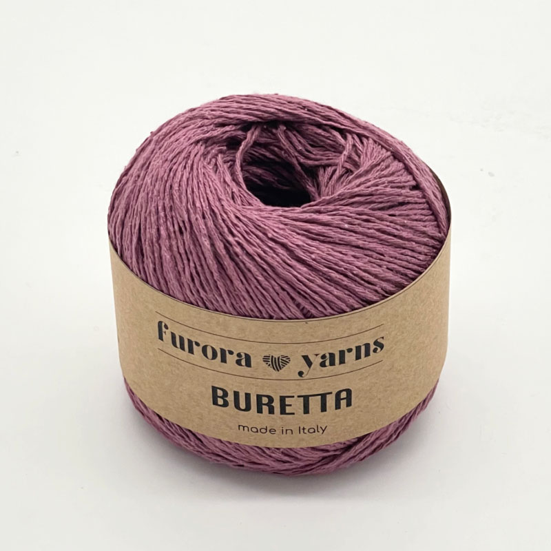 Włóczka Furora Yarns Buretta / jeżyna