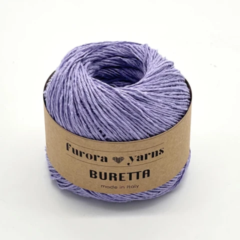 Włóczka Furora Yarns Buretta / lawenda
