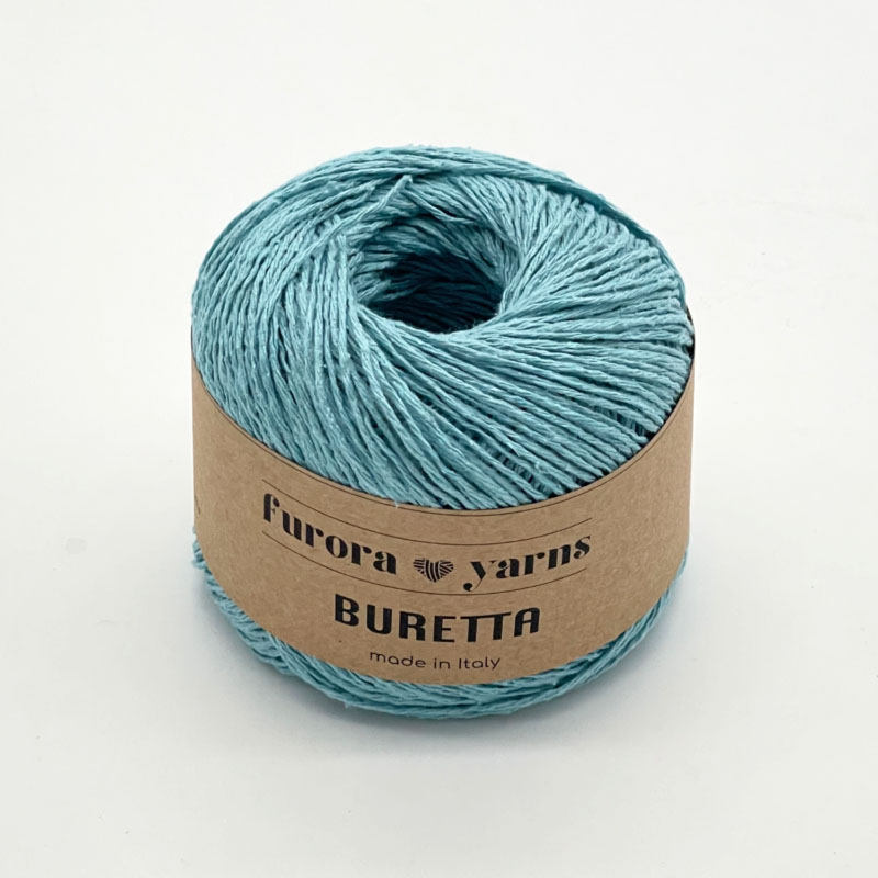 Włóczka Furora Yarns Buretta / lazur