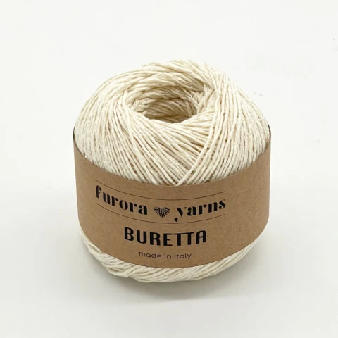 Włóczka Furora Yarns Buretta / naturalny