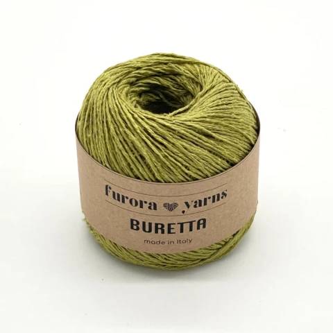 Włóczka Furora Yarns Buretta / oliwka