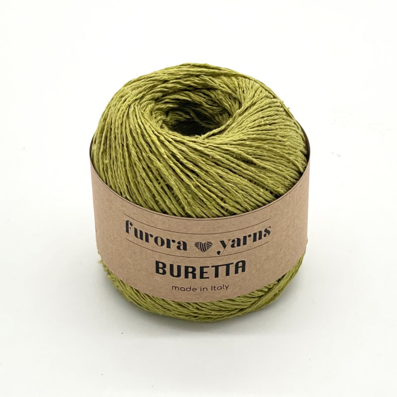 Włóczka Furora Yarns Buretta / oliwka