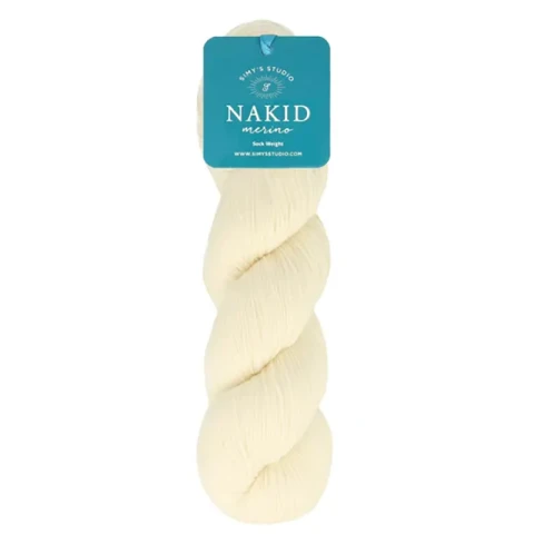 Włóczka Simy's Nakid Merino Sock 100 g / 400 m