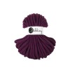 Sznurek pleciony bawełniany Bobbiny Jumbo / Bakłażan / Aubergine / 9mm / 100m