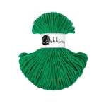 Sznurek pleciony bawełniany Bobbiny Junior / Jadeit / Jade Green / 3mm / 100m
