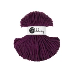 Sznurek pleciony bawełniany Bobbiny Premium / Bakłażan / Aubergine / 5mm / 100m