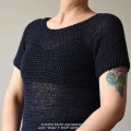 Autorka bluzki: Agnieszka Narel, wzór "Basic T-shirt" od By Katerina"