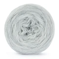 KOKONEK_Mono Soft jeden kolor - jasny szary / 3 nitki / 1000m / 200 g - GOTOWY