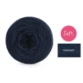 KOKONEK_Mono Soft jeden kolor - granat / 3 nitki / 1000m / 200 g - GOTOWY