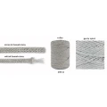 PREMIUM sznurek bawełniany by KOKONKI 5mm / rolka 100m / brudny róż