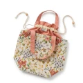 Torba na włóczkę ze ściągaczem Hobby Bag Lomme Len Flowers
