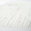 Włóczka z koralikami Pru Yarns Mermaid Tears / biel