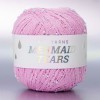 Włóczka z koralikami Pru Yarns Mermaid Tears / słodki róż