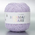 Włóczka z koralikami Pru Yarns Mermaid Tears / lilak
