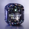 Włóczka z cekinami Pru Yarns Unicorn Tears / czerń