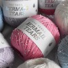 Włóczka z koralikami Pru Yarns Mermaid Tears / chmurka