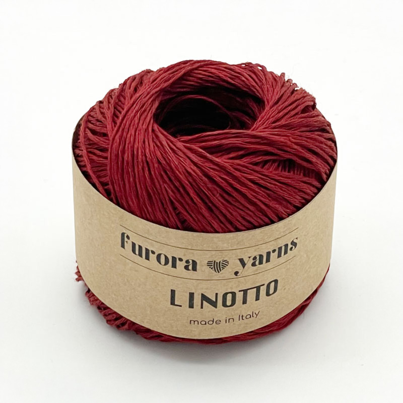 Włóczka Furora Yarns Linotto / czerwony