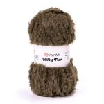 Włóczka YarnArt Nifty Fur 8404 / kakao