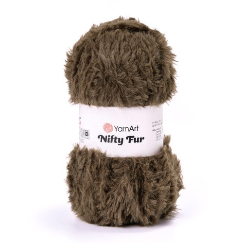 Włóczka YarnArt Nifty Fur 8404 / kakao
