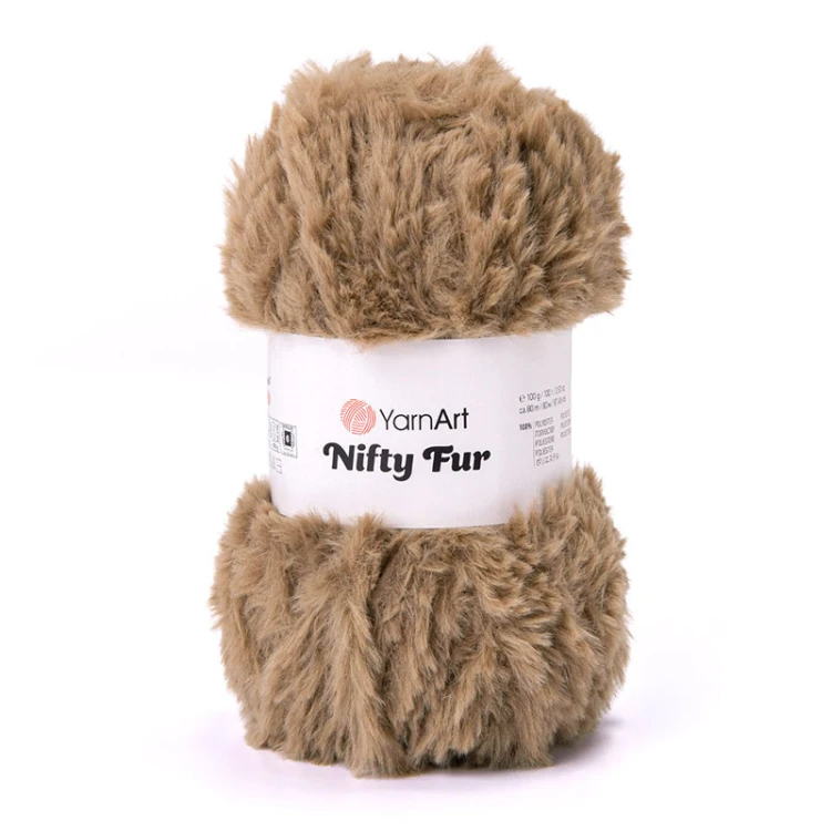 Włóczka YarnArt Nifty Fur 8405 / nugat