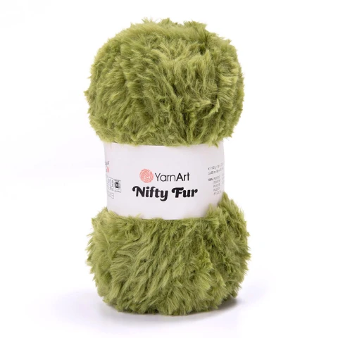 Włóczka YarnArt Nifty Fur 8409 / matcha