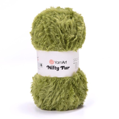 Włóczka YarnArt Nifty Fur 8409 / matcha
