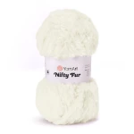 Włóczka YarnArt Nifty Fur 8408 / śmietanka