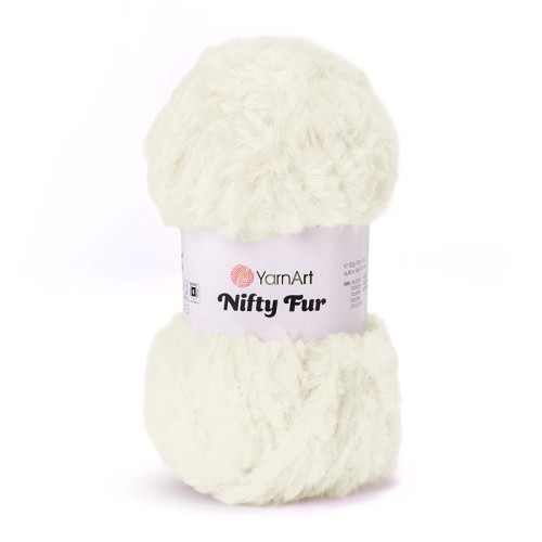 Włóczka YarnArt Nifty Fur 8408 / śmietanka