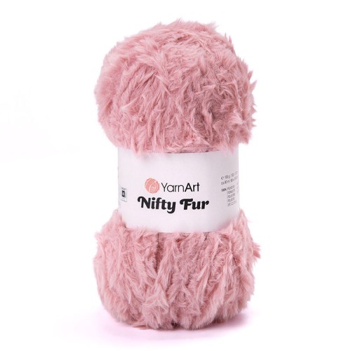 Włóczka YarnArt Nifty Fur 8411 / róż
