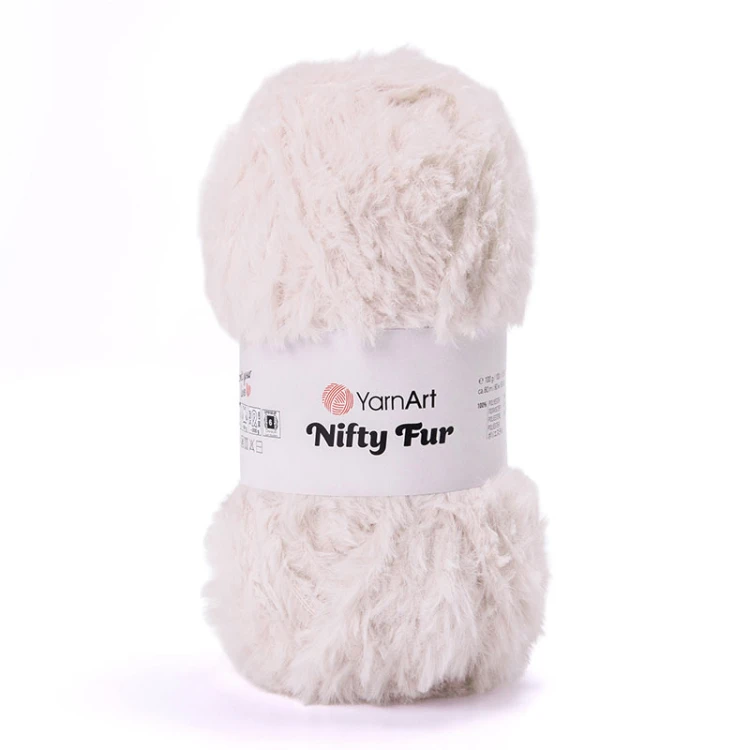Włóczka YarnArt Nifty Fur 8412 / pudrowy